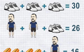 Soluzione gioco matematico scarpe ginnastica Salvini Hot Dog